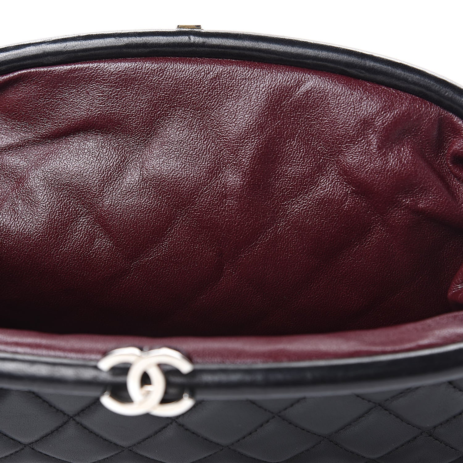Chanel Lambskin Quilted Timeless Clutch Black 6 of 11