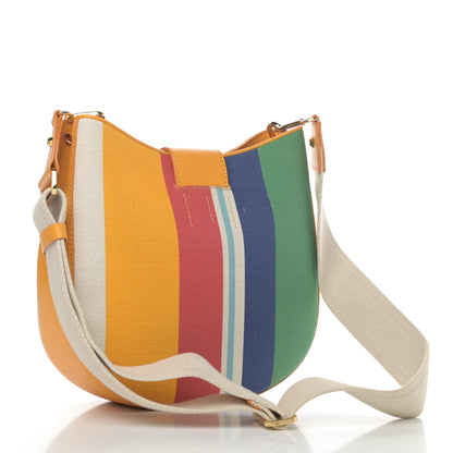 MCM Canvas Medium Patricia Hobo Rainbow 2 of 4