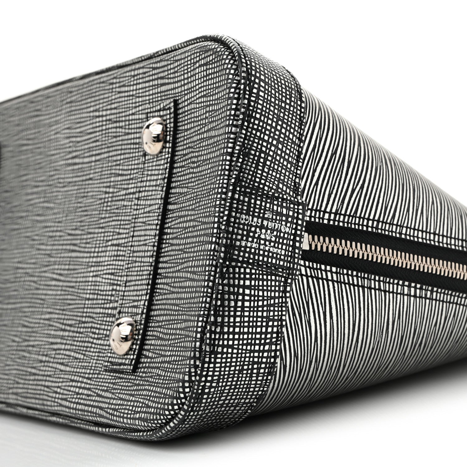 Louis Vuitton Epi Alma PM Platine 9 of 12