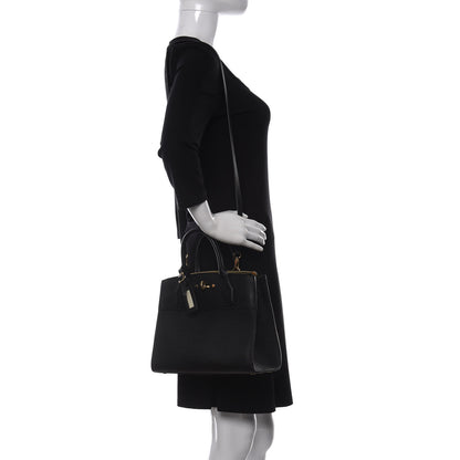 Louis Vuitton Taurillon City Steamer PM Black 2 of 9