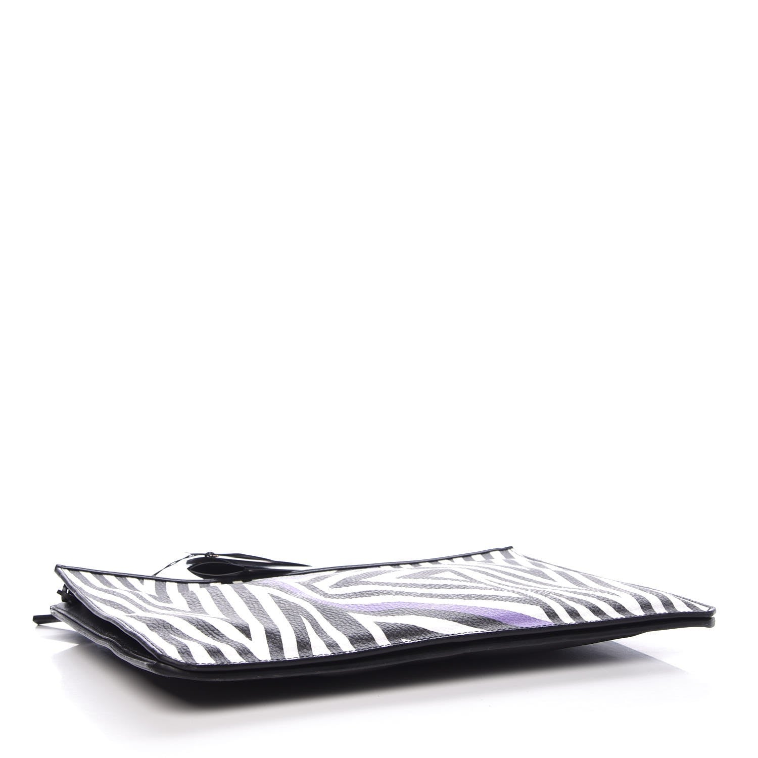 MCM Calfskin Tobias Rehberger Print Pouch Purple 4 of 13