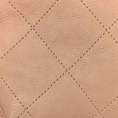 Chanel Grained Calfskin Stitched Small Braided With Style Flap Beige 13 of 14