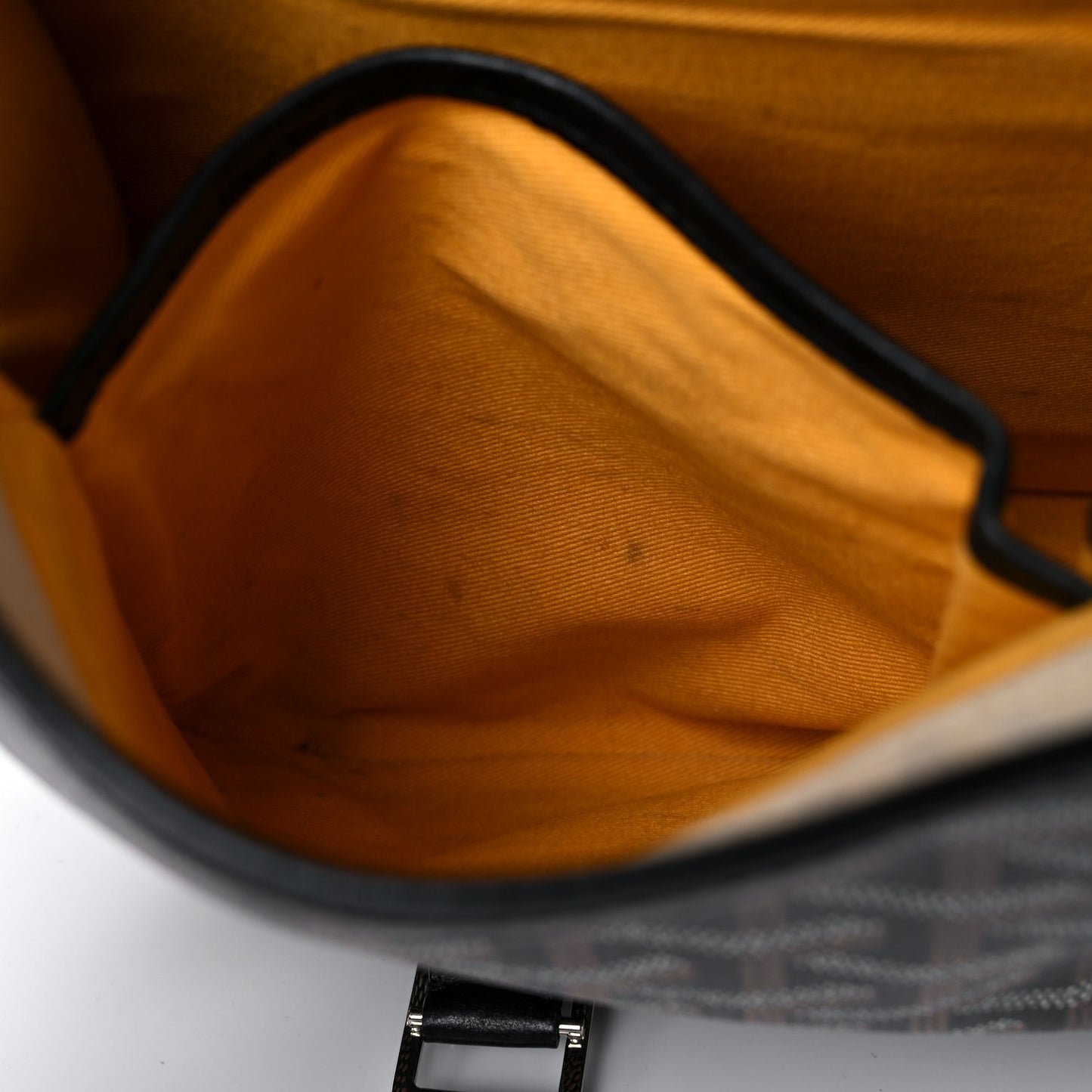 Goyardine Belvedere MM Messenger Bag Black