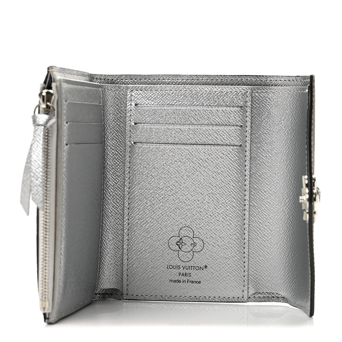 Monogram 57th Street NYC Victorine Wallet Silver