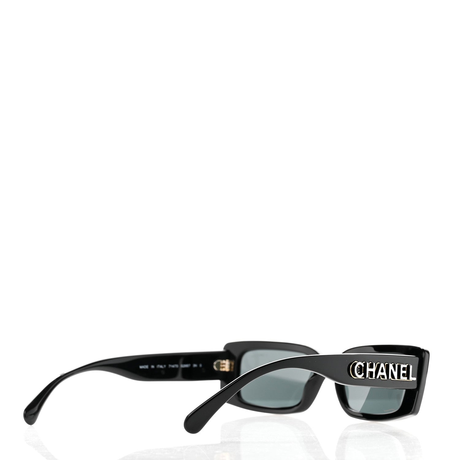 Chanel Acetate CC Sunglasses 71473 Black 4 of 8