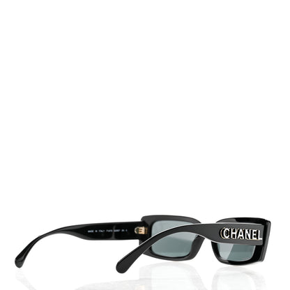 Chanel Acetate CC Sunglasses 71473 Black 4 of 8