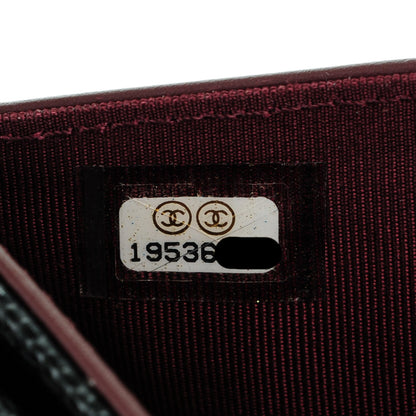 Chanel Caviar Quilted Compact French Flap Wallet Black 8 of 8