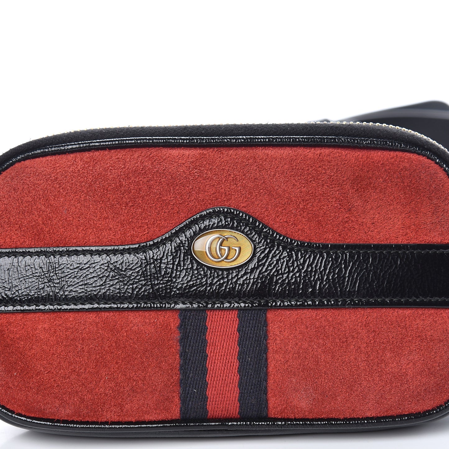 Suede Patent Ophidia Belted iPhone Case 85 34 Red