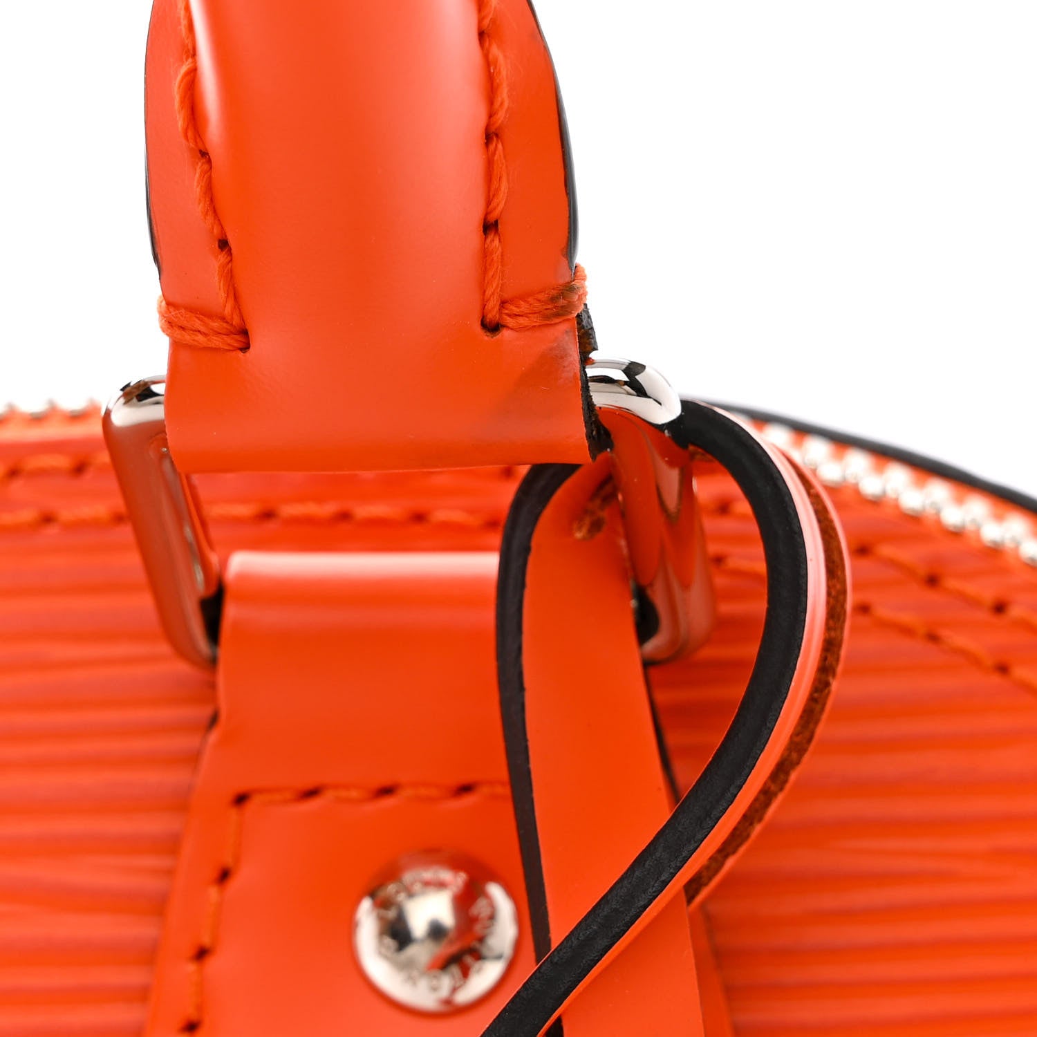 Louis Vuitton Epi Jacquard Alma BB Orange 11 of 11