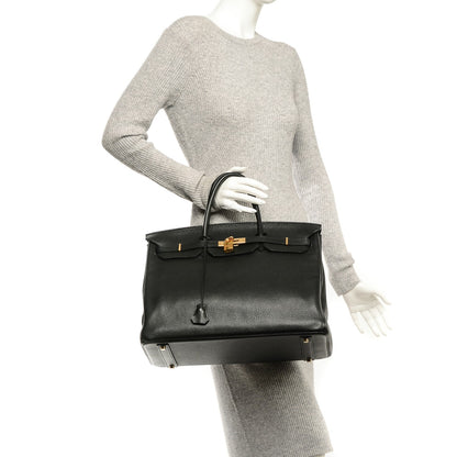 Hermes Taurillon Clemence Birkin 40 Black 2 of 24