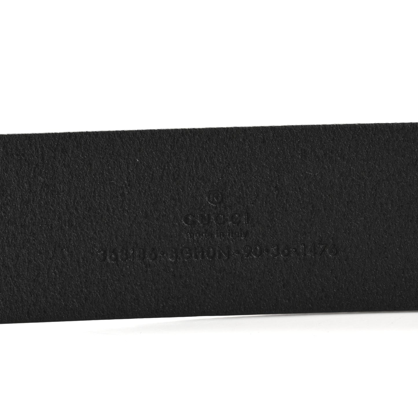 Moon Calfskin Nickel Interlocking G 90 36 Black