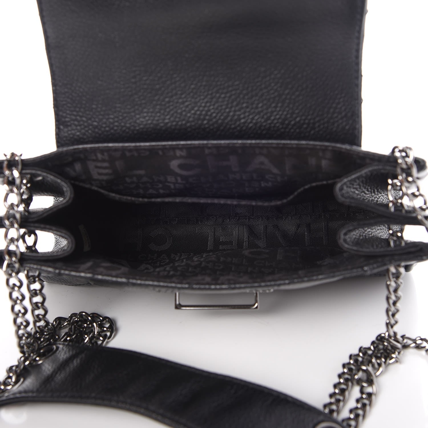 Chanel Caviar Small Accordion Flap Black 5 of 9