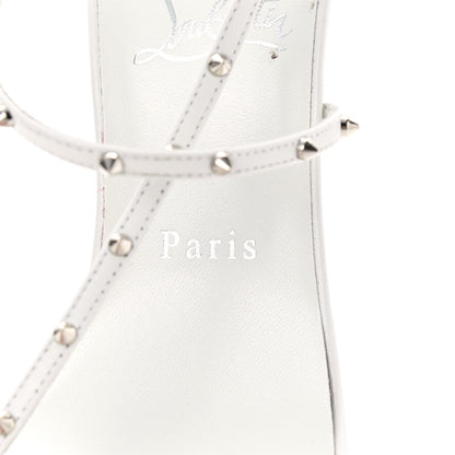 Christian Louboutin Riojana 100 Spiked Sandals 39.5 White 7 of 11