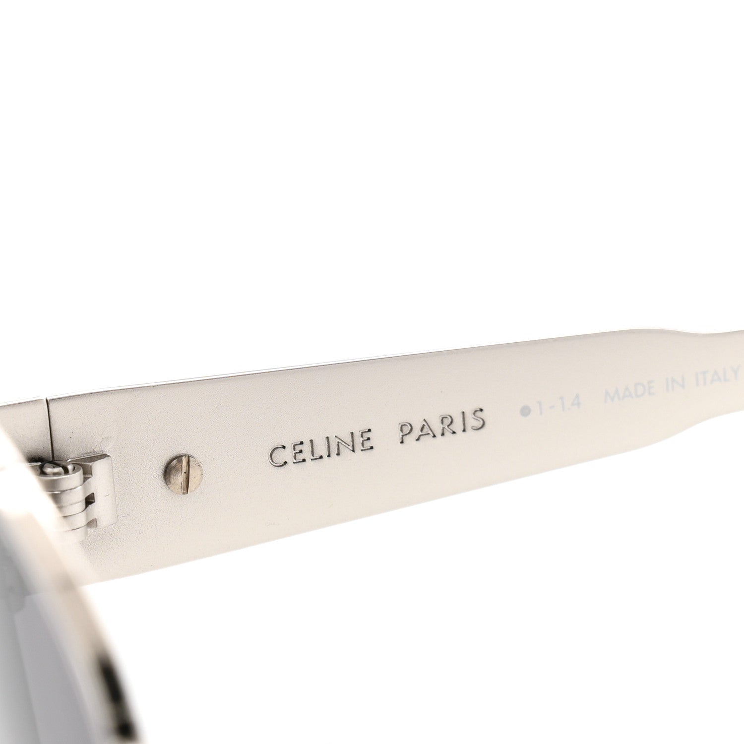 Celine Metal Triomphe 01 Sunglasses CL40235U Silver Black 5 of 6