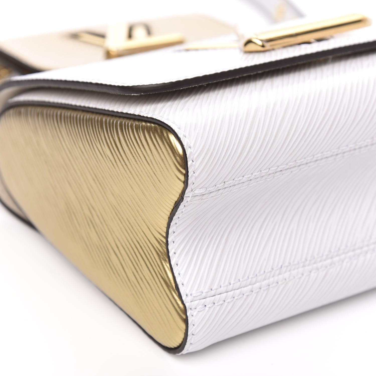 Louis Vuitton Epi Twist PM and Twisty White Gold 9 of 12