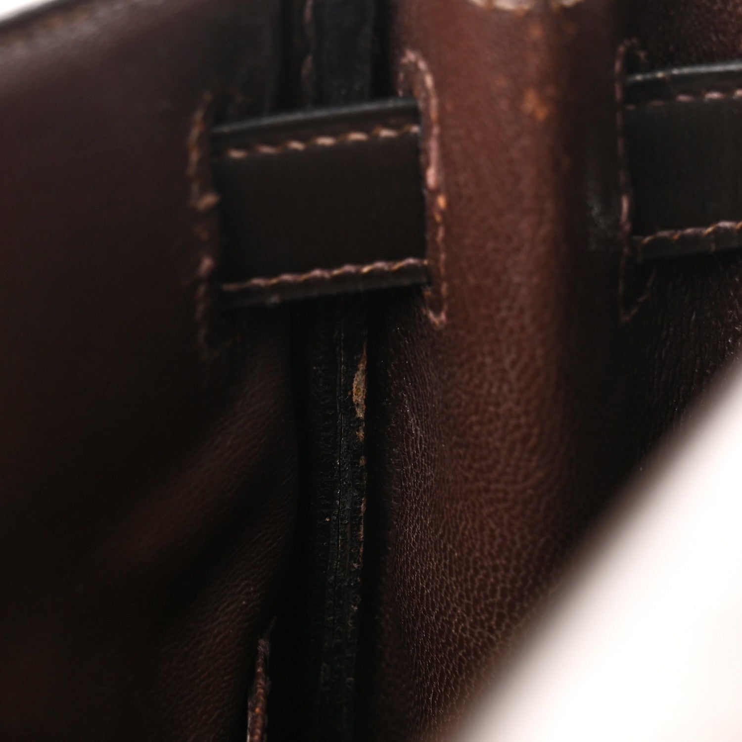 Hermes Box Kelly Retourne 28 Chocolate 16 of 21