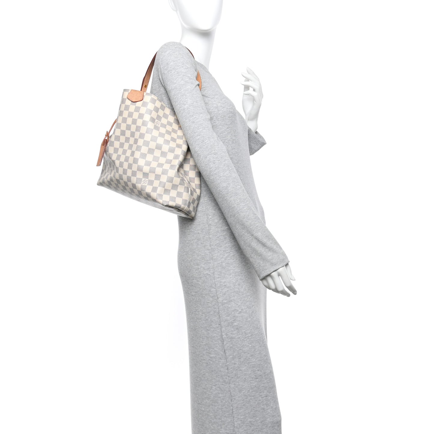 Damier Azur Graceful PM Rose Ballerine
