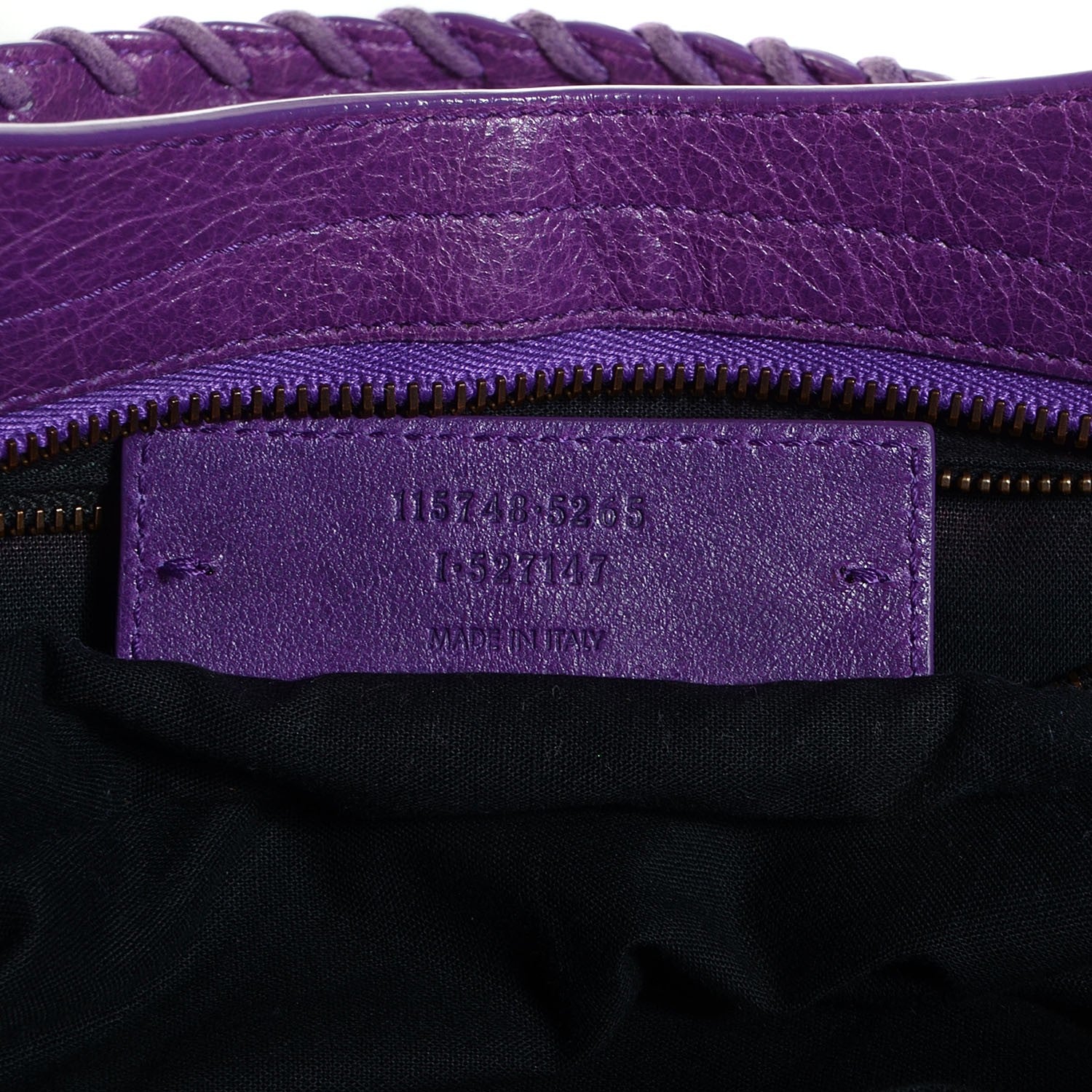 Balenciaga Agneau Classic Hardware City Ultraviolet 9 of 11