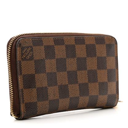 Louis Vuitton Damier Ebene Zippy Compact Wallet 2 of 5