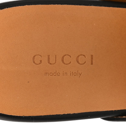 Gucci Calfskin Womens Princetown Slippers 40 Black 7 of 10