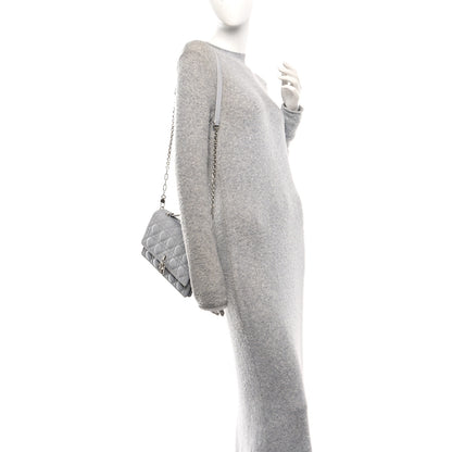 Christian Dior Lambskin Cannage My Dior Top Handle Bag Cloud Blue 2 of 10