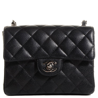 Chanel Caviar Quilted Mini Square Flap Black 1 of 10
