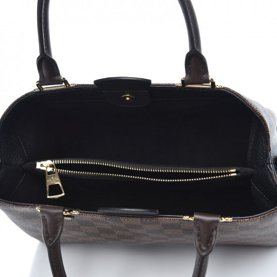 Louis Vuitton Damier Ebene Cuir Taurillon Brittany Black 5 of 7