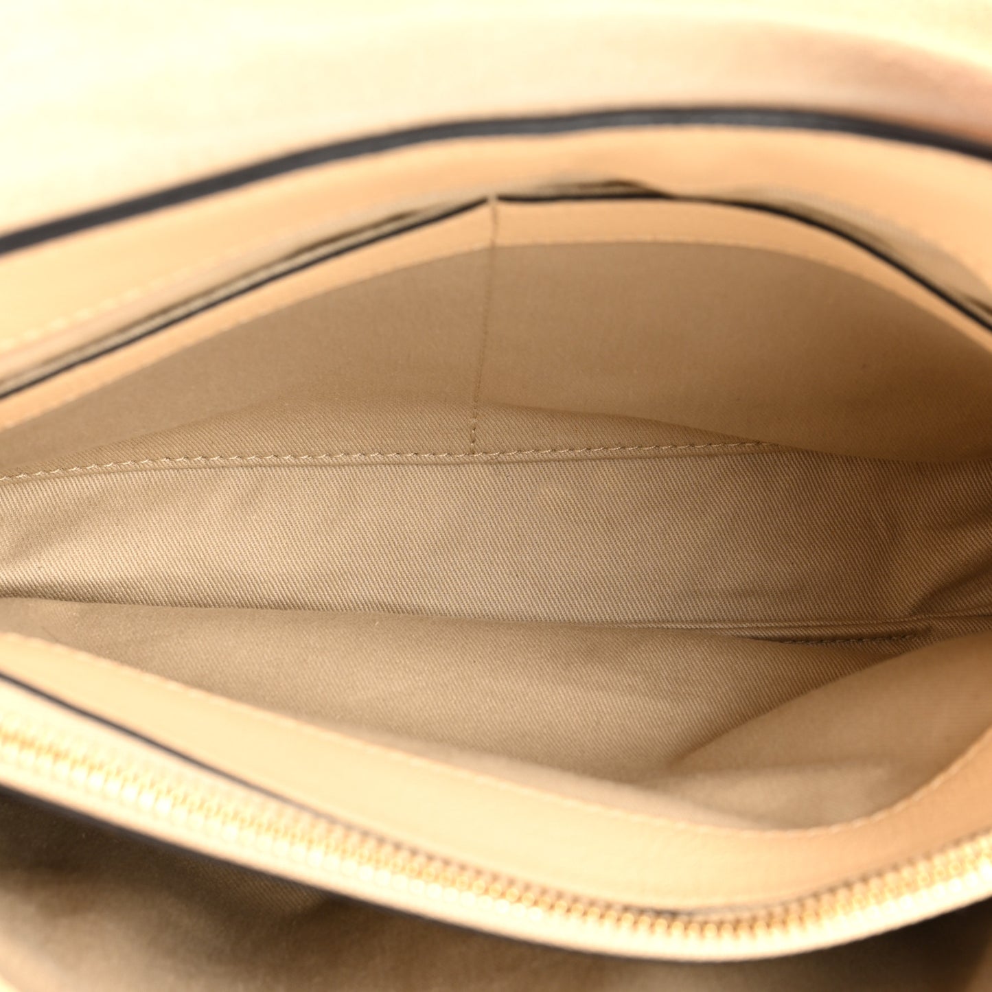 Calfskin Small Faye Day Shoulder Bag Beige