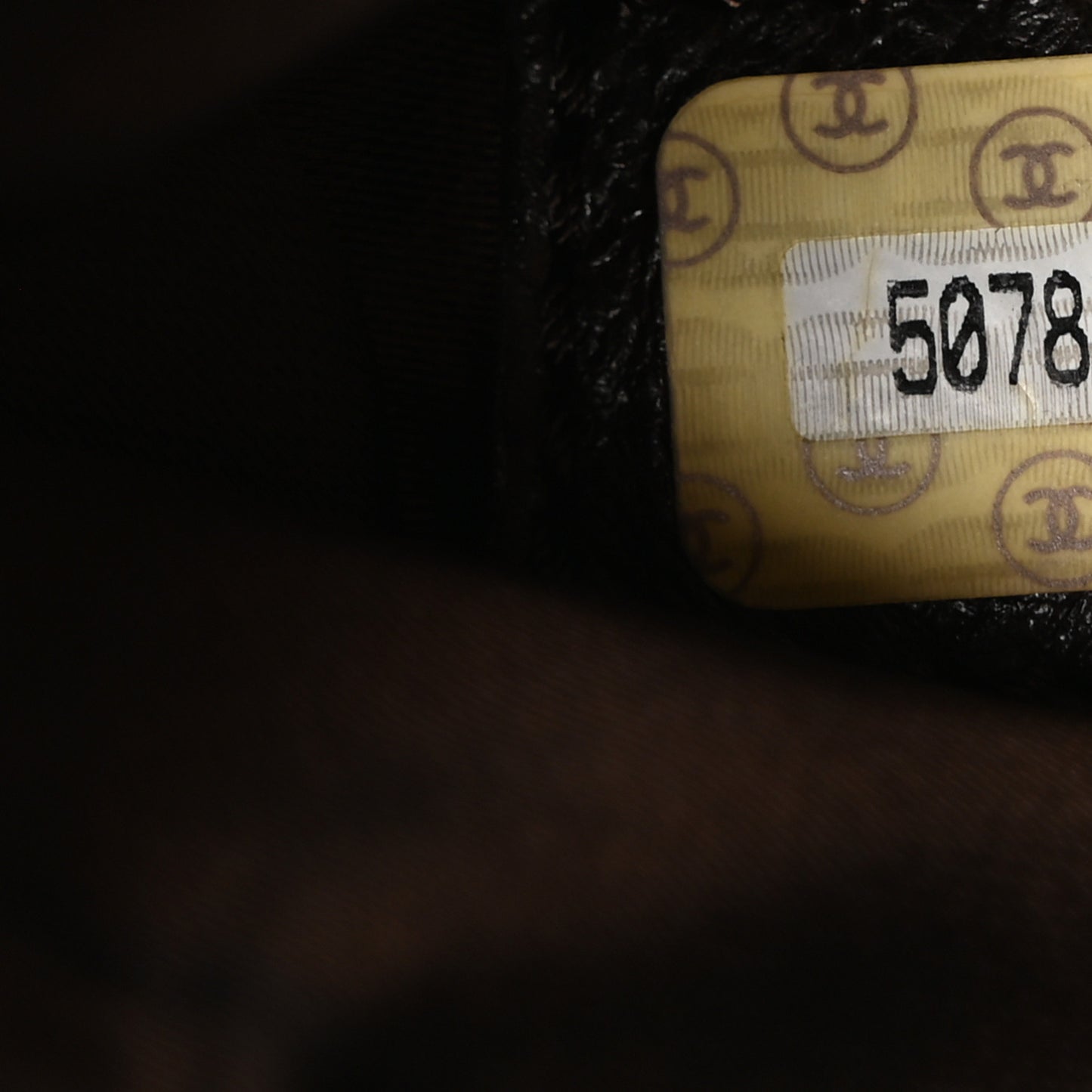 Suede Shopping Chain Tote Brown