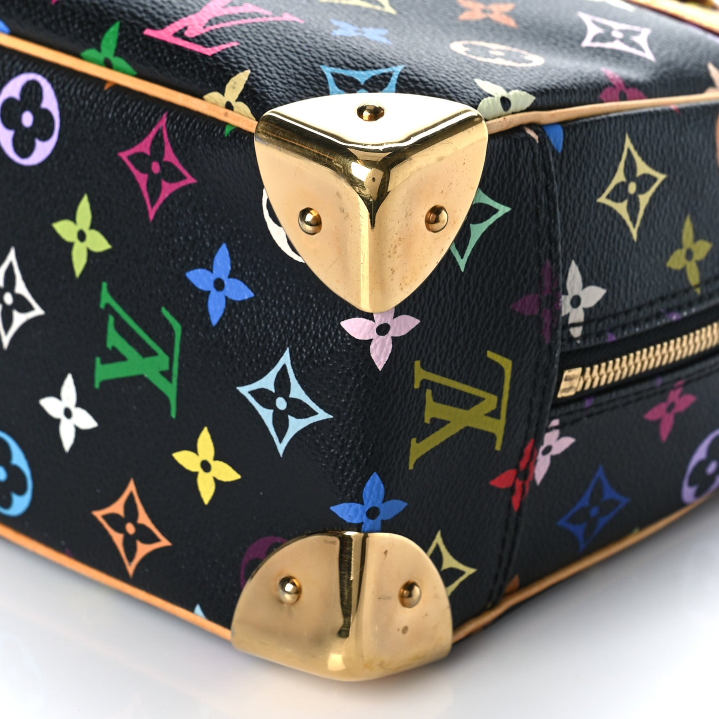 Monogram Multicolor Trouville Black