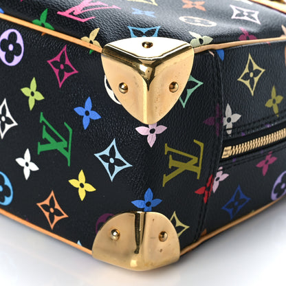 Louis Vuitton Monogram Multicolor Trouville Black 8 of 8