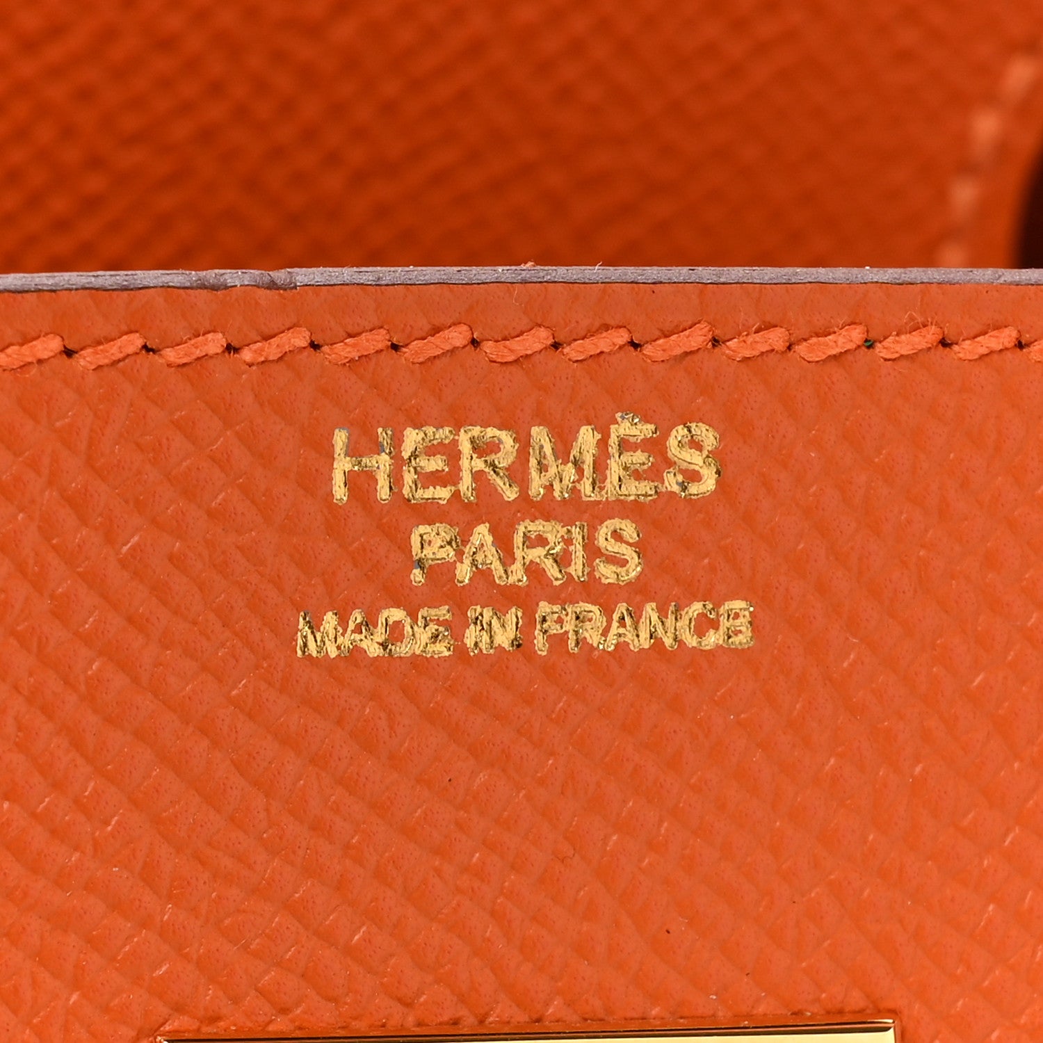 Hermes Epsom BIRKIN 30 Orange 6 of 13
