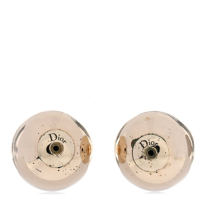 Christian Dior Mise En Dior Tribal Earrings Silver Gold 4 of 4