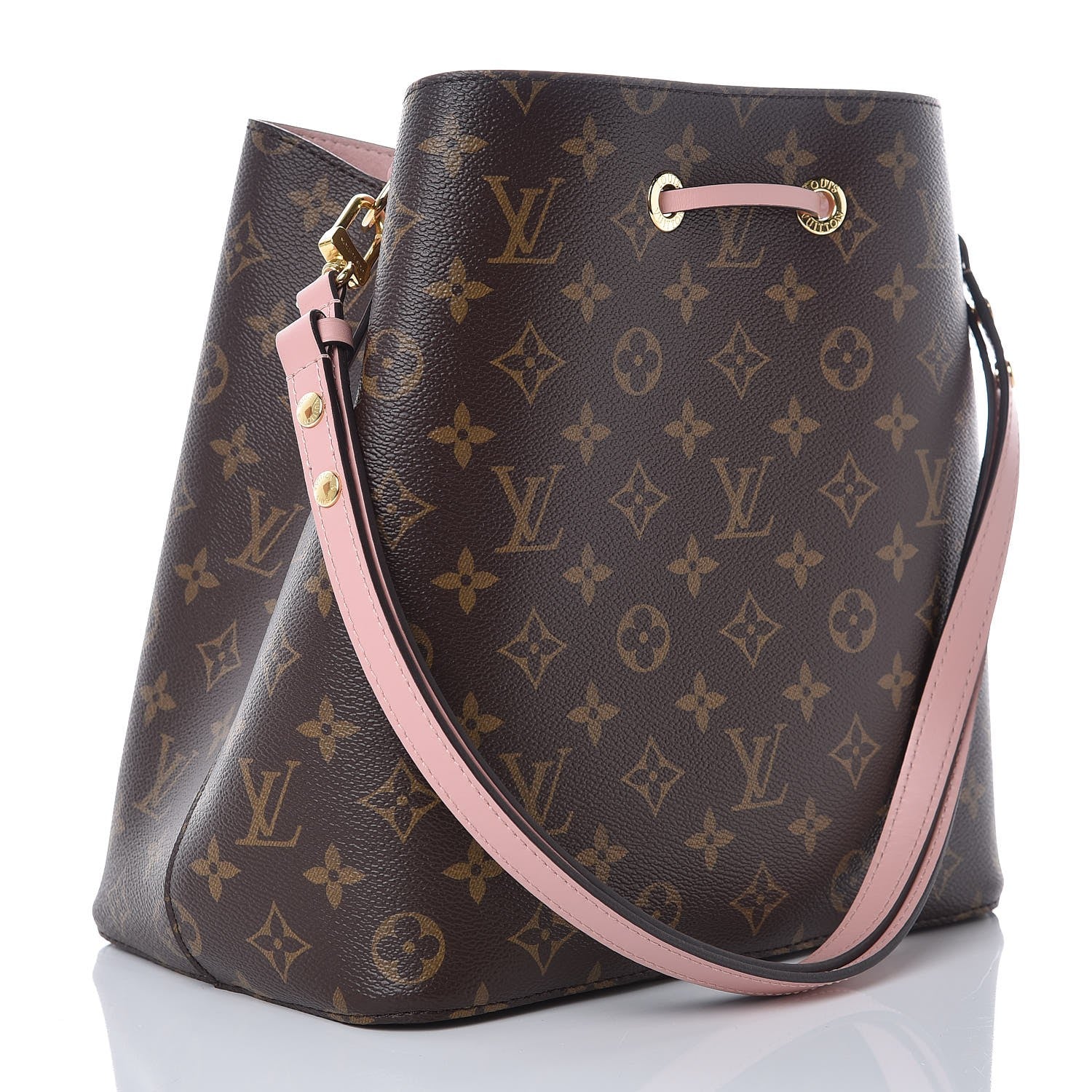 Louis Vuitton Monogram Neonoe MM Rose Poudre 3 of 8