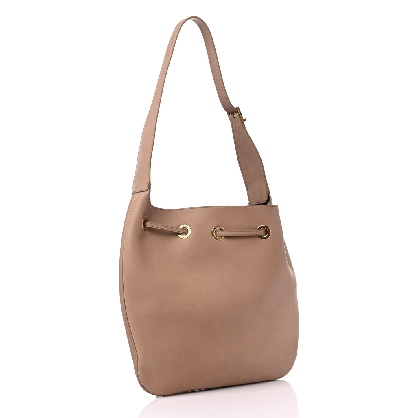 Calfskin Medium Paris VII Flat Hobo Nutmeg