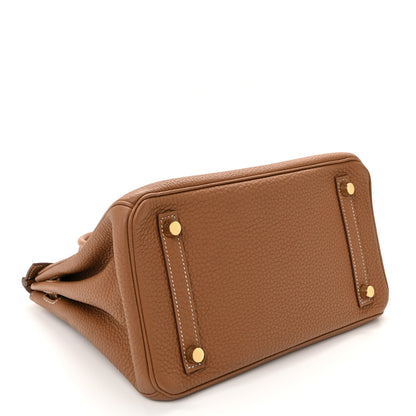 Hermes Togo Birkin 25 Gold 4 of 12