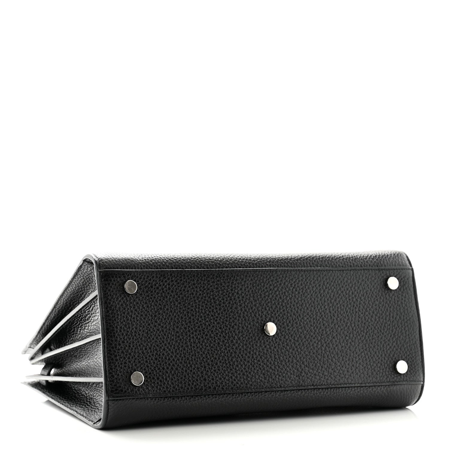 Saint Laurent Grained Calfskin Small Sac De Jour Black 4 of 14