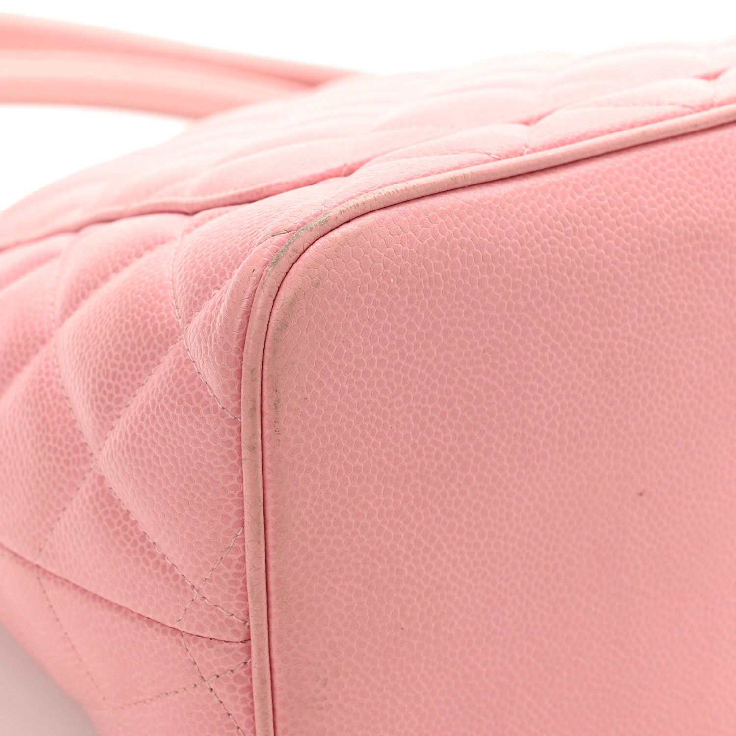 Chanel Caviar Quilted Medallion Tote Light Pink 13 of 15