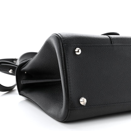 Delvaux Grained Rodeo Calfskin Mini Brillant Camaieux Satchel Black 10 of 11