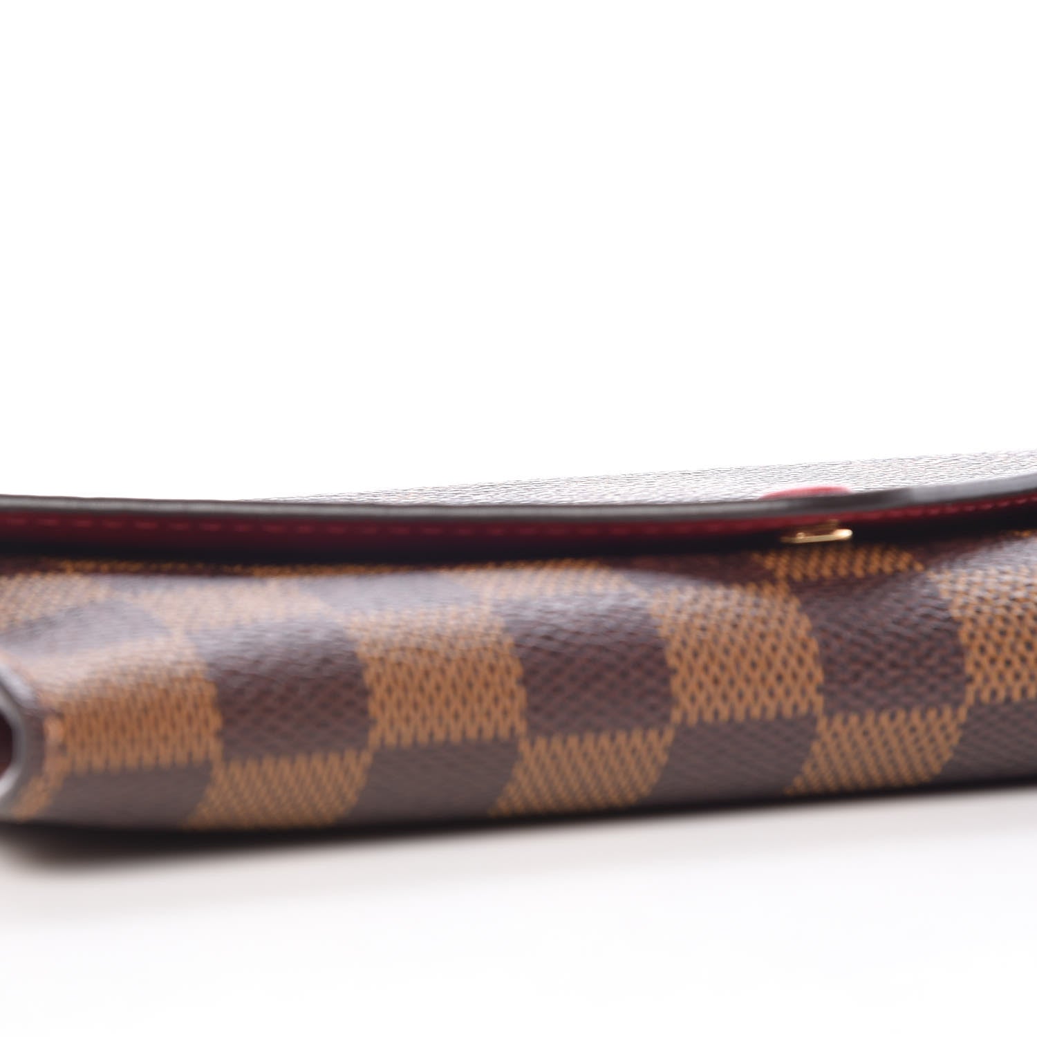 Louis Vuitton Damier Ebene Josephine Wallet Red 10 of 12