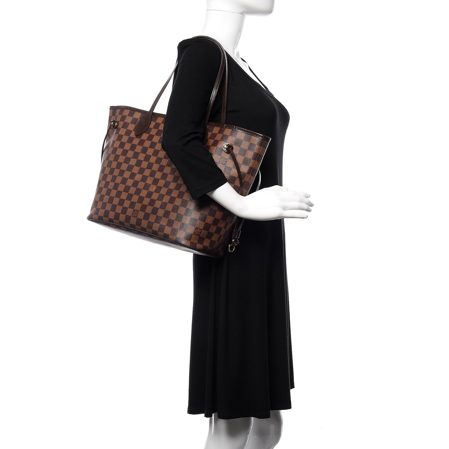 Louis Vuitton Damier Ebene Neo Neverfull MM 2 of 22