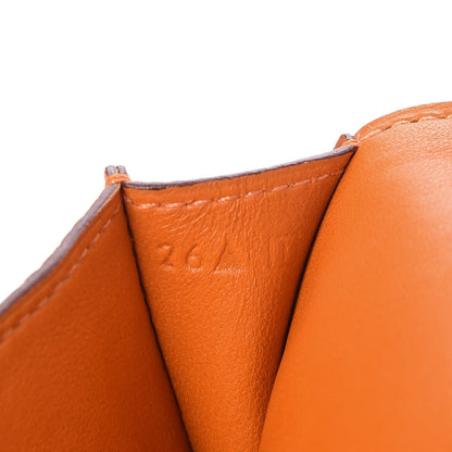Hermes Togo Dogon Wallet Waist Pouch Potiron 5 of 8