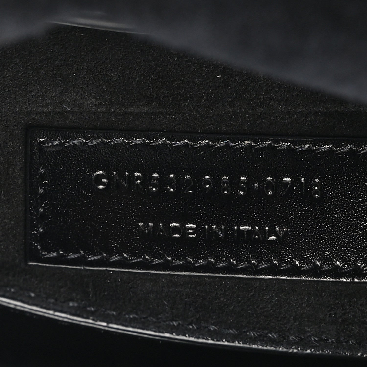 Saint Laurent Calfskin Betty Messenger Black 7 of 11