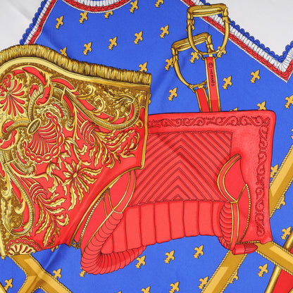 Hermes Silk Selles A Housse Scarf 90 5 of 9