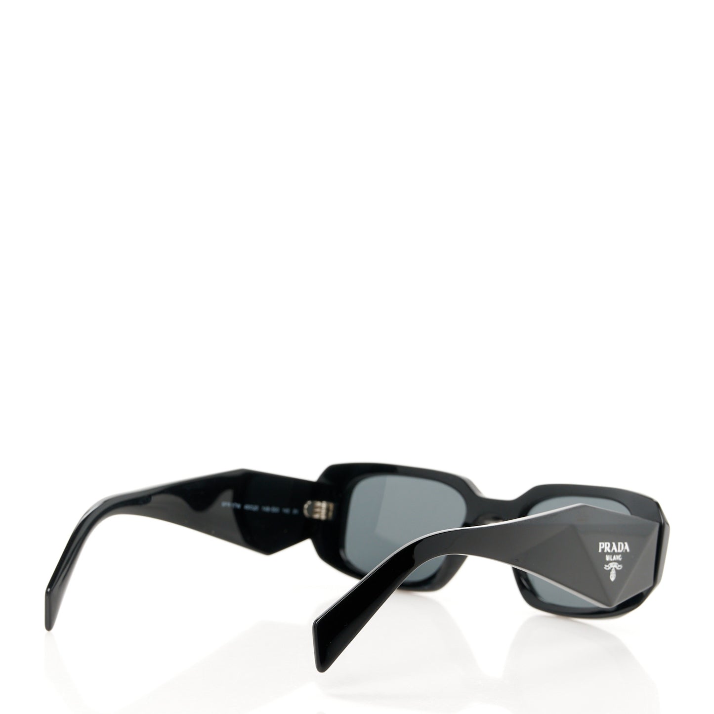 Acetate Symbole Sunglasses SPR 17W Black