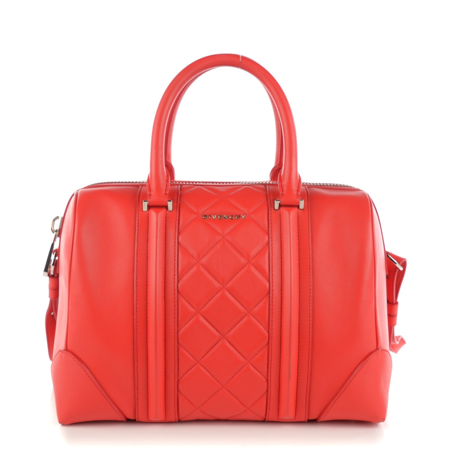 Givenchy Lambskin Quilted Medium Lucrezia Red 1 of 7