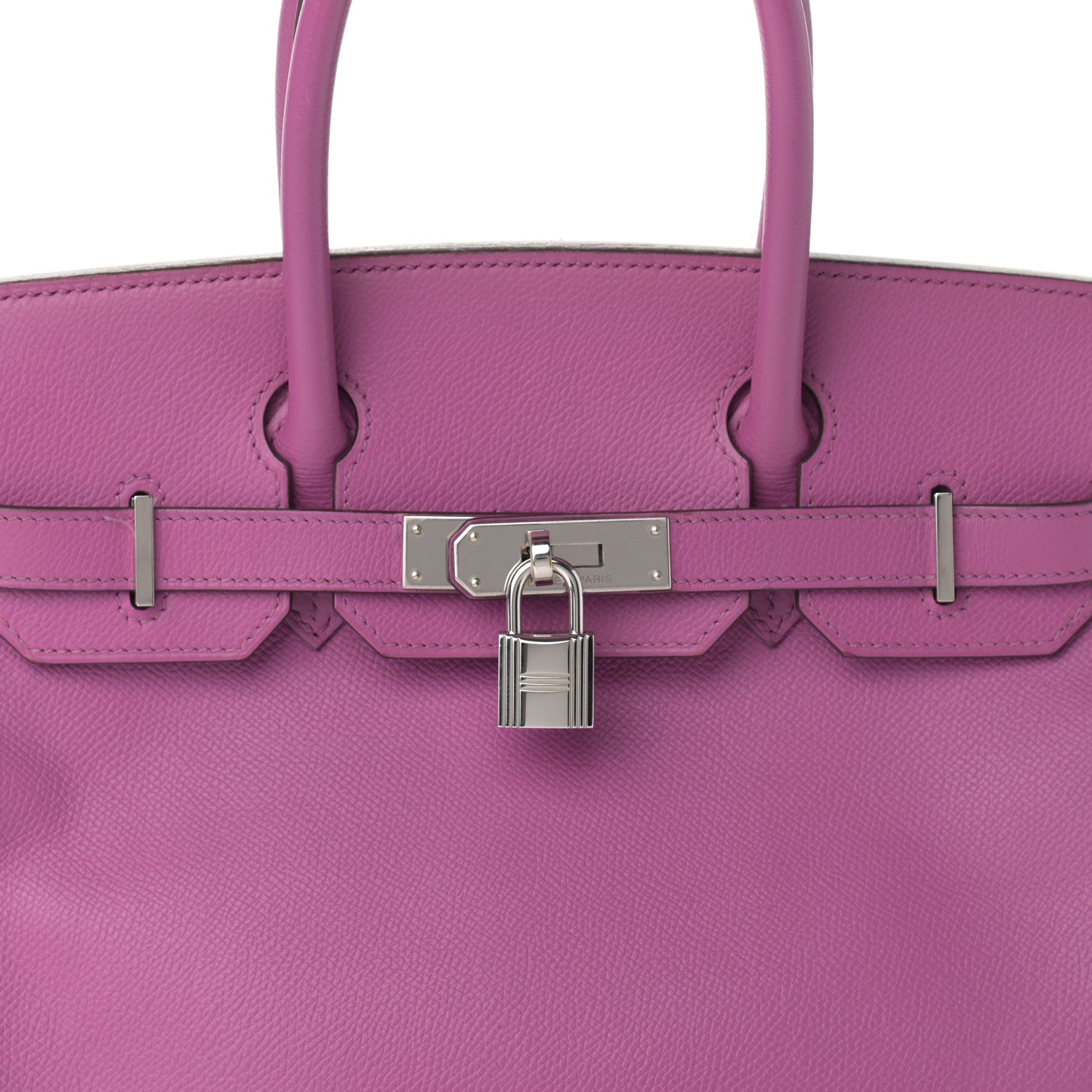 Hermes Epsom Birkin 30 Cyclamen 39 of 39