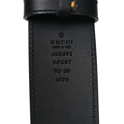 Gucci Calfskin Double G 40mm Belt 95 38 Black 5 of 5