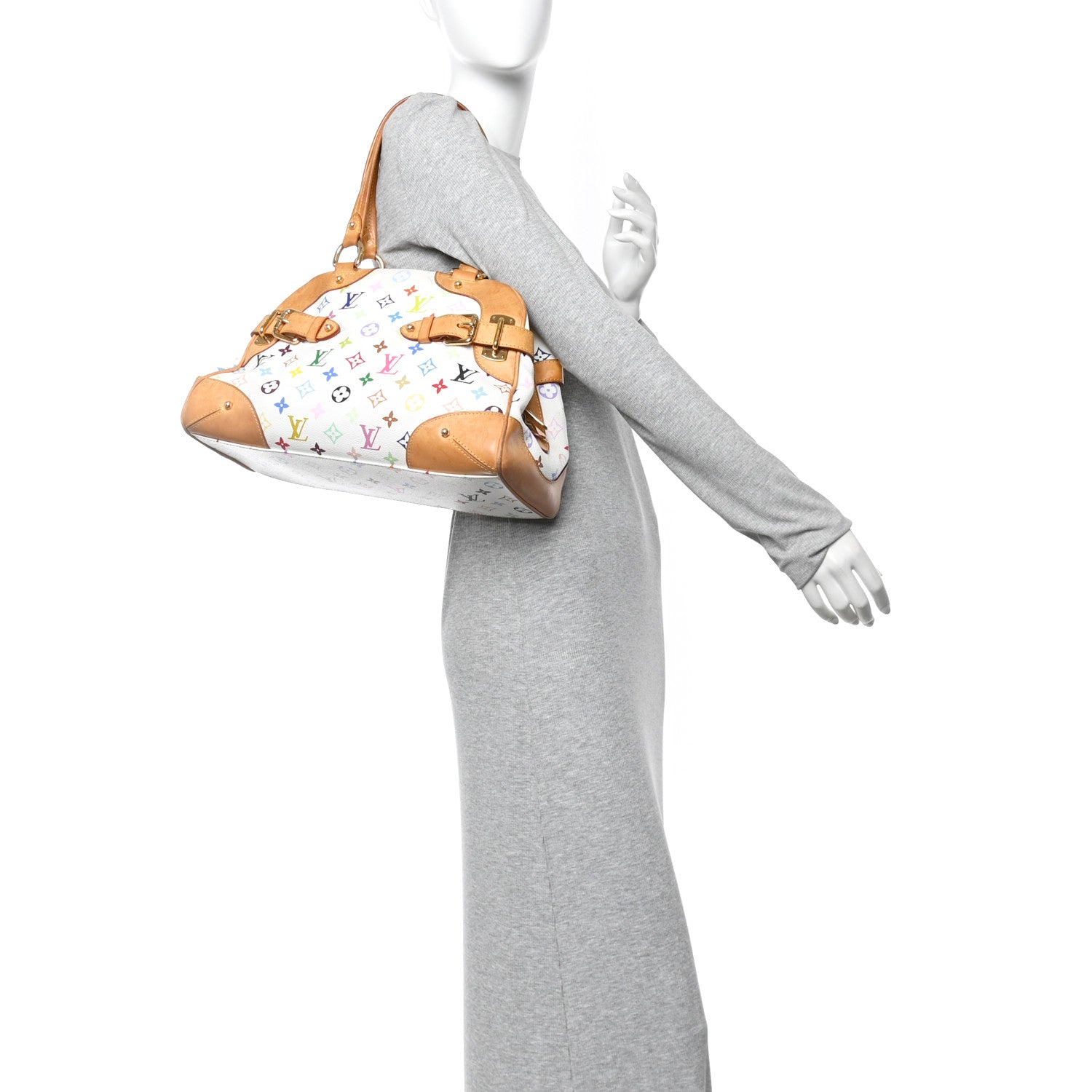Louis Vuitton Monogram Multicolor Claudia White 2 of 9