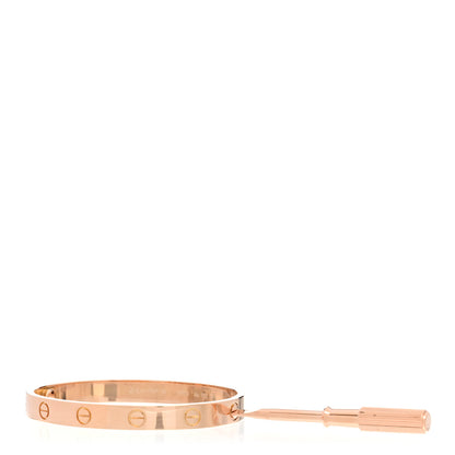 Cartier 18K Pink Gold LOVE Bracelet 16 4 of 5